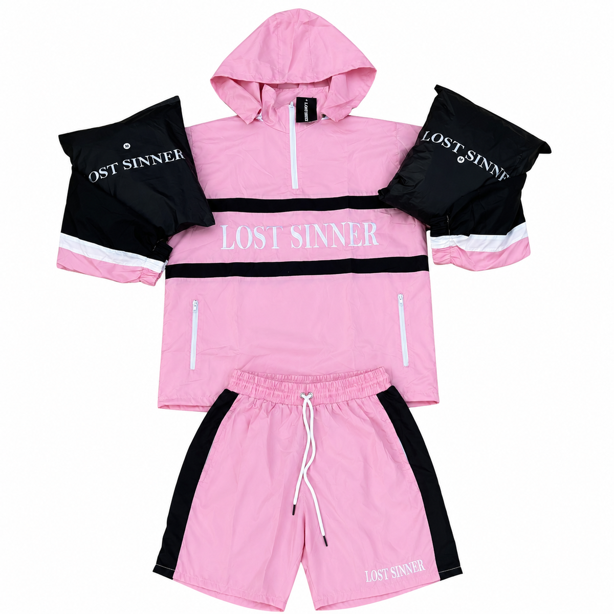 Signature Pink Windbreaker Set